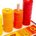 Bigjigs Toys Setztafel mit Zahlen