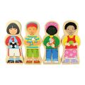 Bigjigs Toys Holzpuzzle Nationalitäten
