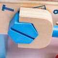Bigjigs Toys Ponk und Werkzeugkasten 2in1