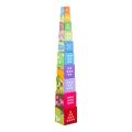 Bigjigs Toys Didaktischer Würfelbauernhof