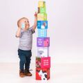 Bigjigs Toys Didaktischer Würfelbauernhof