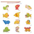 Bigjigs Toys Magnetischer Meeresfisch zum Fangen