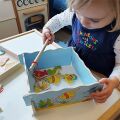 Bigjigs Toys Magnetischer Meeresfisch zum Fangen