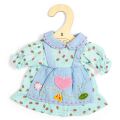Bigjigs Toys Blaues Kleid mit Erdbeeren für Puppe 28 cm