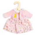 Bigjigs Toys Naturmuster Kleid und rosa Pullover für Puppe 34 cm
