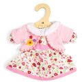 Bigjigs Toys Herzkleid mit rosa Mantel für Puppe 34 cm