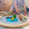 Bigjigs Rail Hölzerne Eisenbahnschiene Figur acht