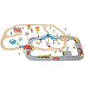 Bigjigs Rail Zug und Autoschiene