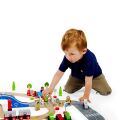 Bigjigs Rail Zug und Autoschiene