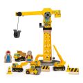 Bigjigs Rail Crane und Baumaschinen