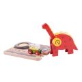 Bigjigs Rail Schiene Dinosaurier-Kran