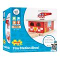 Bigjigs Rail Depot Feuerwache