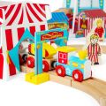 Bigjigs Rail Holzschienenbahn Fun Fair 54 Teile