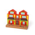 Bigjigs Rail Wild West Holzeisenbahnschiene 62 Teile