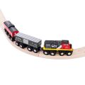 Bigjigs Rail CN-Güterzug + Gleise