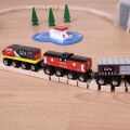 Bigjigs Rail CN-Güterzug + Gleise