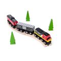 Bigjigs Rail CN-Güterzug + Gleise