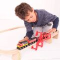 Bigjigs Rail CN-Güterzug + Gleise