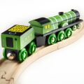 Bigjigs Rail Hölzerne Nachbildung der Flying Scotsman Lokomotive