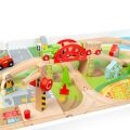Bigjigs Rail Eisenbahnschiene und Tisch aus Holz