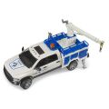 Bruder RAM 2500 Servicewagen mit Schwenkarm und Kennleuchte