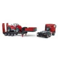 Bruder Truck mit Anhänger MAN TGA und Teleskoplader Manitou