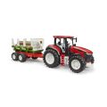 Bruder ROADMAX Traktor mit Holzanhänger und Baumstämmen