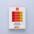 Chronicle Books LEGO® Schul-Radiergummis 8 Stück mehrfarbig
