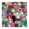 Galison Winter Cats Puzzle 500 Teile