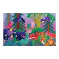 Mudpuppy Puzzle mit Linseneffekt Wald bei Tag, bei Nacht 75 Teile