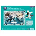 Mudpuppy-Puzzles zum Zusammensetzen und Suchen nach Leben in der Arktis, 64 Teile