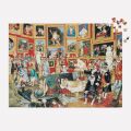 Galison Puzzle Tribuna Uffizi mit Katzen 1500 Teile