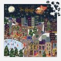 Galison Folienpuzzle Joy Laforme Weihnachtsstadt Presentville 500 Teile