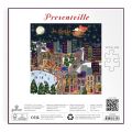 Galison Folienpuzzle Joy Laforme Weihnachtsstadt Presentville 500 Teile