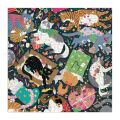 Galison Folienpuzzle Weihnachtskatzen 500 Teile