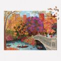 Galison Puzzle Herbst auf der Bow Bridge Joy Laforme 1000 Teile