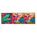 Mudpuppy Magnetische Puzzles Dinosaurier-Gebrüll 2x20 Teile