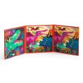 Mudpuppy Magnetische Puzzles Dinosaurier-Gebrüll 2x20 Teile
