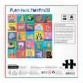 Mudpuppy Puzzle Porträts von Katzen 500 Teile