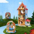 RoboTime 3D-Puzzle Miniatur-Haus Muminhaus