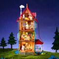 RoboTime 3D-Puzzle Miniatur-Haus Muminhaus