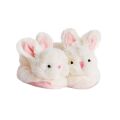 Doudou-Geschenkset - Set von Schuhen mit Rasseln Kaninchen rosa 0-6 Monate