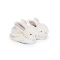 Doudou Geschenkset - Stiefelset mit Rasseln Kaninchen beige 0-6 Monate