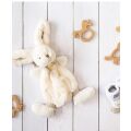 Doudou-Geschenkset - Plüschkaninchen Creme 26 cm