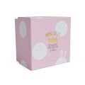 Doudou-Geschenkset - Plüsch Kaninchen Rosa 16 cm