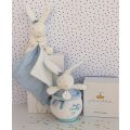 Doudou-Geschenkset - Plüschhase Matrose spielt eine Melodie 14 cm