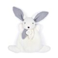 Doudou Geschenkbox blau - Mini Kaninchen 17 cm