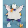 Doudou Geschenkset - Schnuffeltuch Dinosaurier Grün 25 cm
