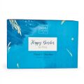 Doudou Happy Rabbit Geschenkset Decke und blauer Schnuffeltuch