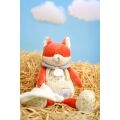 Doudou Geschenkset Plüschfuchs Romarin mit Decke 28 cm